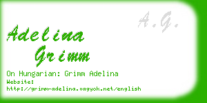 adelina grimm business card